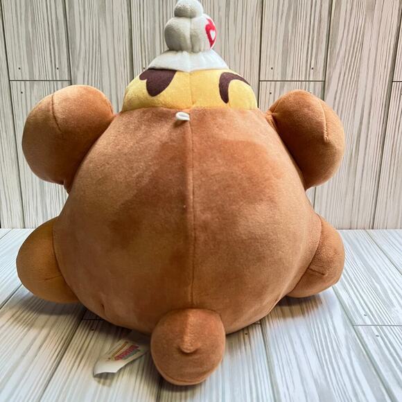SMOOSHY MUSHY TAN BEAR BABSY SQUISHY PLUSH 8" Scented - Picture 5 of 5